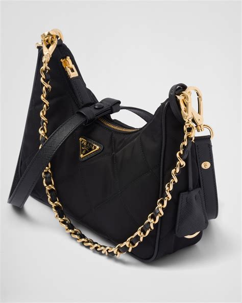 prada mini re edition nylon bag|prada vela nylon shoulder bag.